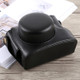Full Body Camera PU Leather Case Bag with Strap for Panasonic LUMIX LX100(Black)