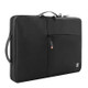 WIWU Alpha Nylon Double Layer Travel Carrying Storage Bag Sleeve Case for 15.6 inch Laptop(Black)