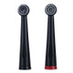 2 PCS 2915 Replacement Brush Heads for Prooral 2203 / 2205 (S-HC-7603) Electric Toothbrush(Black)