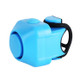 Bicycle Electric Horn ，with Bell (Blue)
