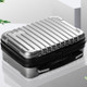 For DJI Mavic Air 2 Shockproof Portable ABS Suitcase Storage Bag Protective Box(Silver)