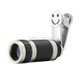 Universal 8x Zoom Telescope Telephoto Camera Lens with Smile Clip, For iPhone, Galaxy, Huawei, Xiaomi, Sony, LG, HTC, Google and other Smartphones(Silver)