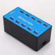 A5B 100W 10 Ports USB Smart Charging Station with Indicator Light AC100-240V