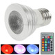 E27 3W RGB LED Spotlight Bulb, 250LM, with Remote Control, AC 85-250V