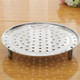 2 PCS Multifunctional Stainless Steel Three-leg Steamed Bun Steamed Rack, Size:24 Inches