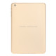 Original Battery Back Housing Cover for iPad mini 3(WiFi Version)(Gold)