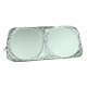 General Purpose Poncho Car Sun Visor Before The File, Size: 135cm x66.5cm(Silver)