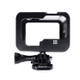 PULUZ for GoPro HERO9 Black Metal Border Frame Mount Protective Case with Buckle Basic Mount & Screw(Black)