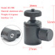 BH-903 Mini Desktop Aluminum Alloy Tripod Mini Ball Head 360 Degree Pan 90 Degree Tilt Tripod