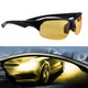 Yellow Lens Anti Glare Night Vision Glasses Safety Driver Sunglasses for Men / Women