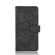 For BlackBerry KEY2 Solid Color Skin Feel Magnetic Buckle Horizontal Flip Calf Texture PU Leather Case with Holder & Card Slots & Wallet(Black)