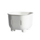 Children Double Color Matching Multifunctional Baby Toys Storage Stool, Color:Body-White