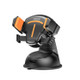 JOYROOM JR-OK2 T-type Car Silicone Suction Cup Phone Holder (Black Orange)