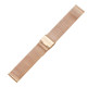 CAGARNY Simple Fashion Watches Band Metal Watch Strap, Width: 20mm(Gold)