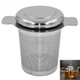 Tea Infuser Stainless Steel with Lid as Drip Tray Tea Strainer