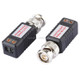 2 PCS HD 202E Enhanced Version Coaxial CVI/TVI/AHD 1CH Passive Transceiver Video Balun