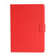 For Samsung Galaxy Tab A 9.7 T550/T555C Solid Color Horizontal Flip Leather Case with Card Slots & Holder & Sleep / Wake-up Function(Red)