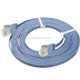 CAT6 Ultra-thin Flat Ethernet Network LAN Cable, Length: 50m(Blue)