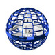 Magic Flying Ball Gyro Aircraft Can Spin Creative Decompression Toys(Blue)