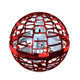 Magic Flying Ball Gyro Aircraft Can Spin Creative Decompression Toys(Red)