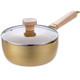 Baby Food Supplement Milk Pot Single Small Hot Pot Stew Steamer(Golden)