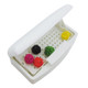 3 PCS Nail Tool Supplies Disinfection Box False Eyelash Cleaning Box Alcohol Nail Sterilization Box