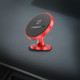 CaseMe Universal Stand Paste Type 360 Degree Rotation Magnetic Car Mount Phone Holder, For iPhone, Galaxy, Sony, Lenovo, HTC, Huawei, and other Smartphones(Red)