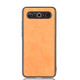 For Meizu 17/17 Pro Shockproof Sewing Cow Pattern Skin PC + PU + TPU Case(Orange)