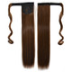 8# Invisible Seamless Bandage-style  Wig Long Straight Hair Wig Ponytail