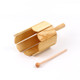 Wooden Eight-tone Tube Octave Percussion Instrument Children Music Teaching Aid Diameter: 7.7cm