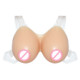 Cross-dressing Prosthetic Breast Conjoined Silicone Fake Breasts for Men Disguised as Women Breasts Fake Breasts, Size:600g, Style:Transparent Shoulder Strap Paste(Complexion)