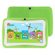 Kids Education Tablet PC, 7.0 inch, 1GB+16GB, Android 4.4.2 RK3126 Quad Core 1.3GHz, WiFi, TF Card up to 32GB, Dual Camera(Green)