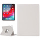 Litchi Texture Horizontal Flip 360 Degrees Rotation Leather Case for iPad Pro 12.9 inch (2018) ?with Holder(White)