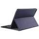 A098B-A Detachable ABS Ultra-thin Bluetooth Keyboard + TPU Protective Case for iPad Air 4 10.9 inch (2020), with Stand & Pen Slot & Touch(Dark Blue)