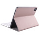 A098B TPU Detachable Ultra-thin Bluetooth Keyboard Protective Case for iPad Air 4 10.9 inch (2020), with Stand & Pen Slot(Rose Gold)