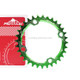 MOTSUV Narrow Wide Chainring MTB  Bicycle 104BCD Tooth Plate Parts(Green)