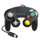 Three-point Decorative Strip Wired Game Handle Controller for Nintendo NGC(Black)