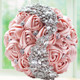 Wedding Holding Flowers Bridal Bouquet Accessories Bridesmaid Rhinestone Party Wedding Decoration Supplies