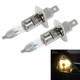 2 PCS H1 12V / 55W / 4300K / 1600lm Xenon Car Headlight Bulbs, Warm White