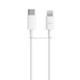 Original Xiaomi ZMI Type-C / USB-C to 8 Pin Charging Cable, Length: 1m (White)