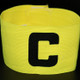10 PCS Football Match Armband Elastic Sticker Winding-Type C Marker(Yellow)