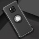 Magnetic 360 Degree Rotation Ring Holder Armor Protective Case for Huawei Mate 20 Pro(Black)