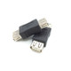 30 PCS USB Double Female Straight-through Head USB Double Female Interface