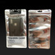 100 PCS Phone Case Packaging Bag Silver Plated Aluminum Self Sealing Bag, Specification:13.5x23cm(For 6-6.2 inch)