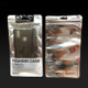 100 PCS Phone Case Packaging Bag Silver Plated Aluminum Self Sealing Bag, Specification:12x21.5cm(For 5.5-6 inch)