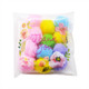 10 Packs Rose Baking Packaging Self-adhesive Bag Mooncake Cookies Snack Bag, Size:14x14+3cm