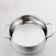 Si Gang 24CM Stainless Steel Drum-shaped Large-capacity Extra Thick Soup Pot, Size:24 CM