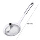 SSGP Stainless Steel Sanding Colander Household Hot Pot Fried Noodle Spoon, Specification:Large