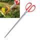 4 PCS Rice Eel Clip Lobster Tongs Rice Eel Clip Crab Loach Pliers Fish Control Garbage Clip, Size:62cm, Style:Straight