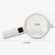 Handheld High-definition Lens with LED Light Reading and Maintenance Magnifying Glass for the Elderly, Style:95mm 10 Times